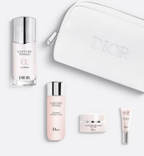 Load image into Gallery viewer, CAPTURE TOTALE 4-PIECES SKINCARE SET &amp; POUCH
