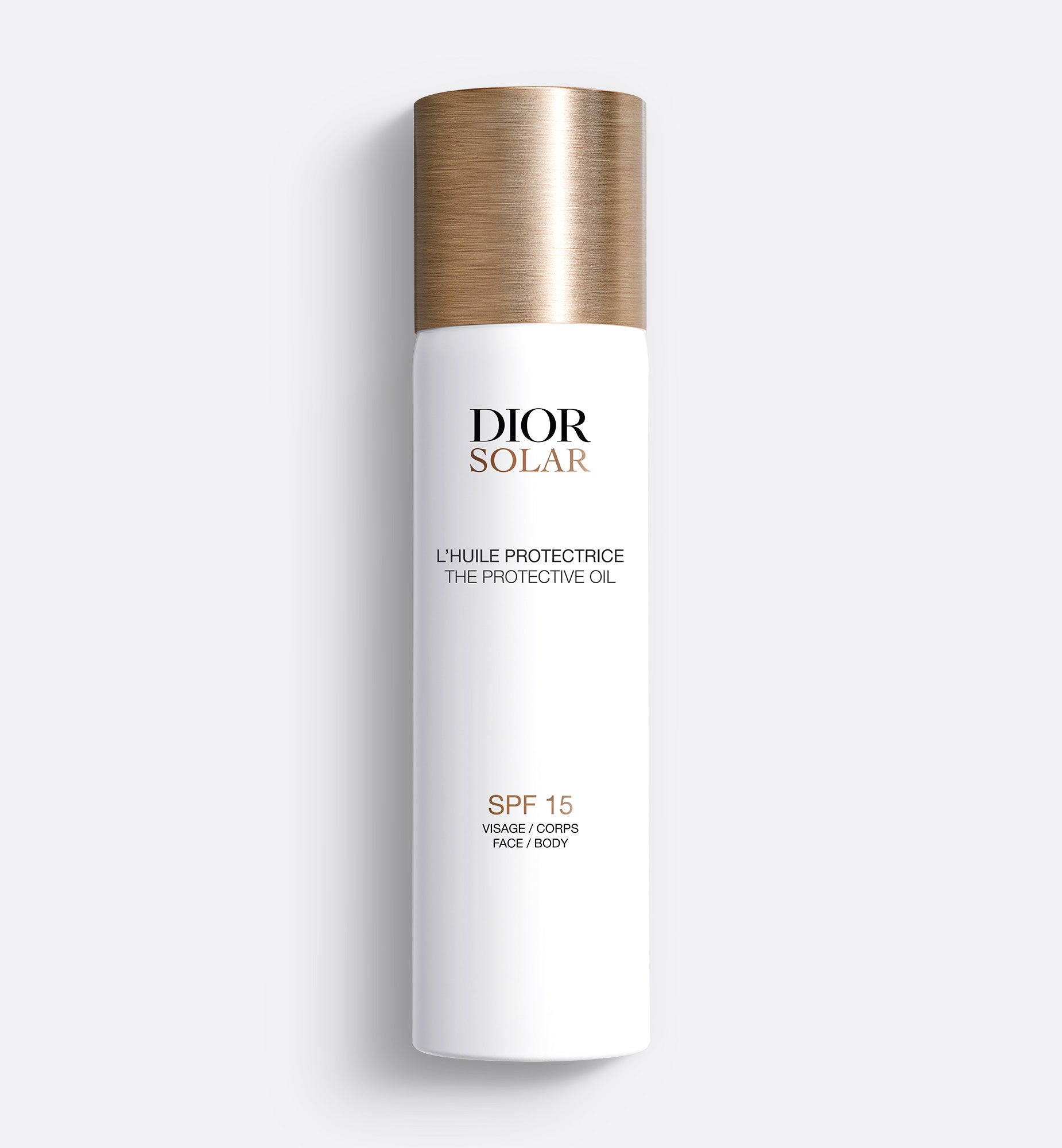 DIOR SOLAR THE PROTECTIVE FACE AND BODY OIL SPF 15 DIOR QA